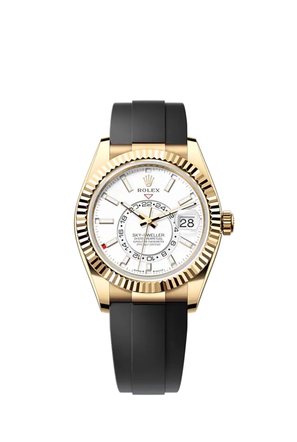 Rolex Sky-Dweller Oyster, 42mm. 18k yellow gold